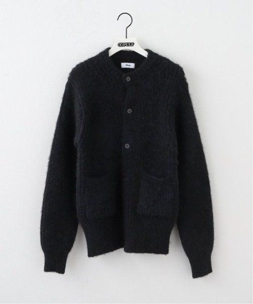 PULP(パルプ)/【ALLEGE / アレッジ】MOHAIR CARDIGAN/ブラック