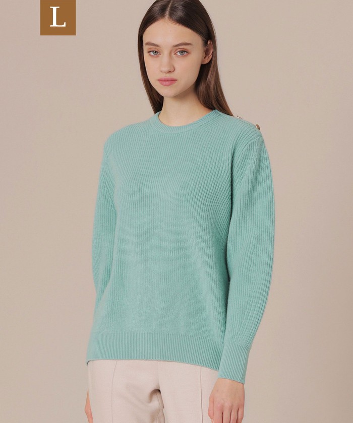 マッキントッシュロンドン カシミヤ100％クルーネックニット ライト