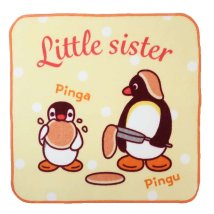 cinemacollection/ピングー ミニタオル ジャガードタオル ピングー ラブパンケーキ Pingu 林タオル 汗拭きタオル キャラクター グッズ /505784370