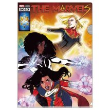 cinemacollection/マーベルズ A4クリアファイル クリアフォルダー The Marvels MARVEL インロック コレクション文具 キャラクター グッズ /505784387