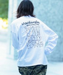 Mark Gonzales/MARK GONZALES ARTWORK COLLECTION(マーク ゴンザレス)バックプリントロングTシャツ/5type/4colors/505786348