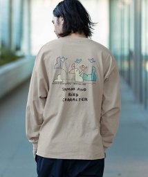 Mark Gonzales/マークゴンザレス Mark Gonzales MARK GONZALES ARTWORK COLLECTION(マーク ゴンザレス)バックプリントロングTシャツ/505786348