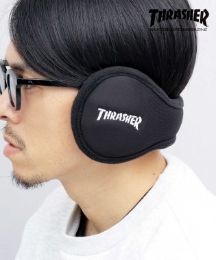 AMS SELECT/【A.M.S.別注】THRASHER スラッシャー スウェット イヤーマフラー イヤマフ 耳当て 防寒 秋 冬 通勤 通学 アウトドア スポーツ 旅行/505786409