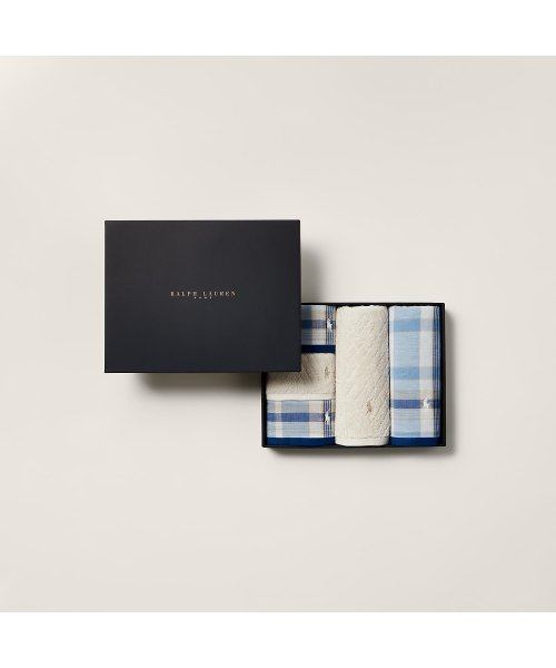 RALPH LAUREN HOME(RALPH LAUREN HOME)/Chambers タオル 5ピース ギフト セット/400ブルー