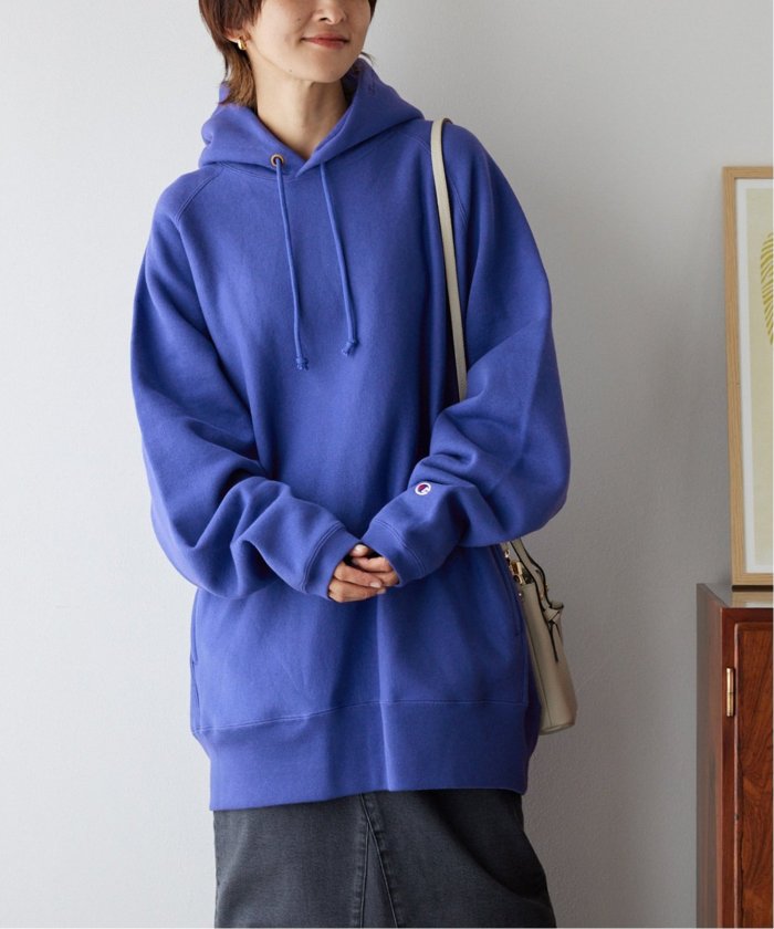 《追加》別注【Champion/チャンピオン】*RELUME PO HOODED SWEAT SHIRT：パーカー