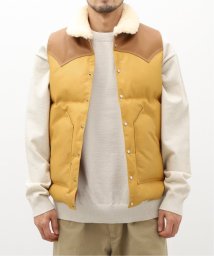 JOURNAL STANDARD/【Rocky Mountain Featherbed】LEATHER CHRISTY VEST/505789753