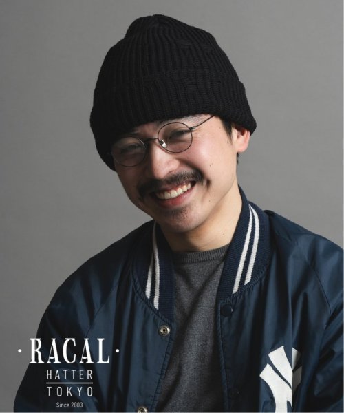 JOINT WORKS(ジョイントワークス)/【RACAL*JW】 別注 Damage Knit Cap/ブラック