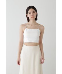 JILL STUART(ジル スチュアート)/クロップドカップ付きインナー/ホワイト