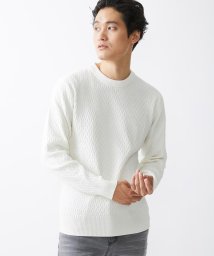 MK homme/へリンボンクルーネックニット/505789883