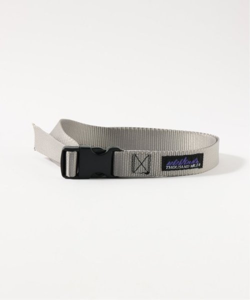 JOURNAL STANDARD(ジャーナルスタンダード)/【THOUSAND MILE】SIDE RELEASE BELT/グレーB