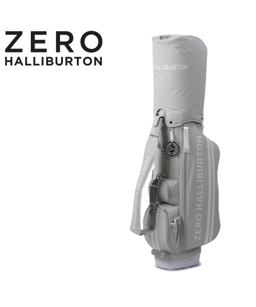 ZEROHALLIBURTON(ゼロハリバートン)/ゼロハリバートン ゴルフキャディバッグ スタンド メンズ レディース 8.5口径 6分割 ZERO HALLIBURTON GOLF ZHG－CB4 82581/シルバーグレー