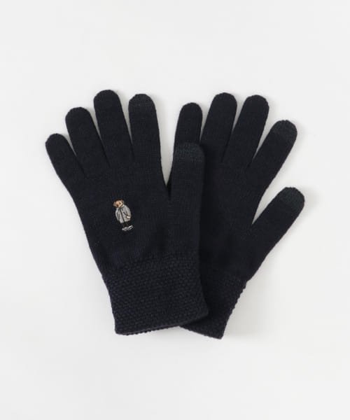 URBAN RESEARCH(アーバンリサーチ)/『別注』ROSTER BEAR×URBAN RESEARCH iD　 GLOVES/NAVY