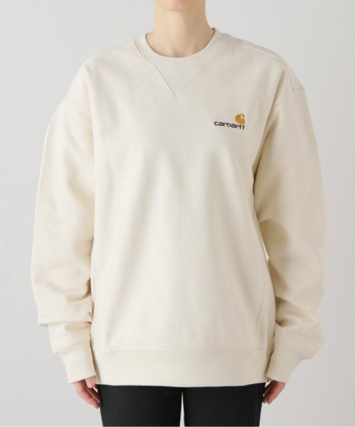 JOINT WORKS(ジョイントワークス)/【CARHARTT WIP/カーハート ダブリューアイピー】AMERICAN SCRIPT SWEATSHIRT/ホワイト