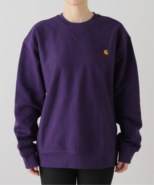 JOINT WORKS(ジョイントワークス)/【CARHARTT WIP/カーハート ダブリューアイピー】AMERICAN SCRIPT SWEATSHIRT/パープル