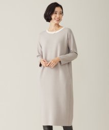 J.PRESS LADIES/【WEB限定カラーあり・洗える】TRIM RAYON STRETCH ニット ワンピース/505750712