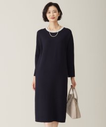 J.PRESS LADIES/【WEB限定カラーあり・洗える】TRIM RAYON STRETCH ニット ワンピース/505750712