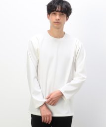 COMME CA ISM MENS/フェイクレザー コンビデザイン Ｔシャツ/505783480