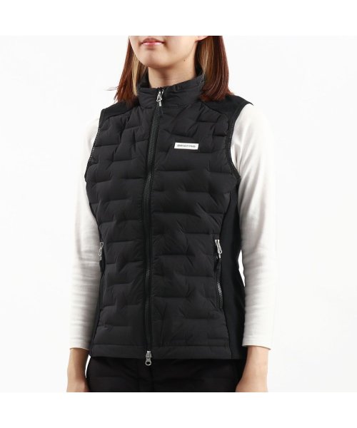 BRIEFING GOLF(ブリーフィング ゴルフ)/日本正規品 ブリーフィング ゴルフ ウェア BRIEFING GOLF ダウンベスト 軽量 WOMES HYBRID DOWN VEST BRG233W41/ブラック