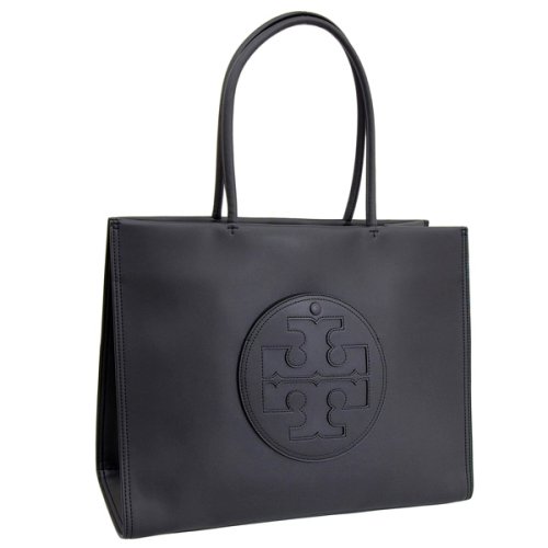 TORY BURCH(トリーバーチ)/TORY BURCH トリーバーチ ELLA BIO TOTE エラ バイオ トート バッグ A4可 レザー/ブラック