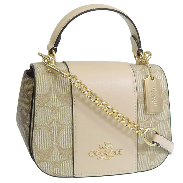 コーチ COACH 2Way ハンド ショルダー バッグ ミニ ボストン 美品 