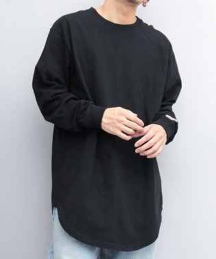 Goodwear/グッドウェア USAコットン ロング丈 ロングスリーブTシャツ ロンT 長袖 ラウンドカット レギュラーロングシルエット 裾長/505791714