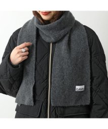 GANNI/GANNI マフラー Soft Wool Scarf A4933 5840 リブ/505791914