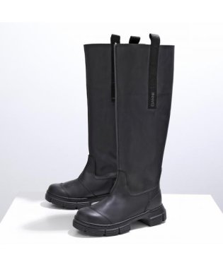 GANNI/GANNI ロングブーツ Recycled Rubber Country Boot ラバー/505792166