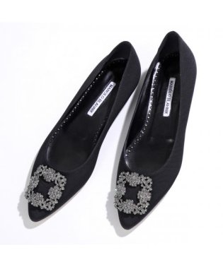 MANOLO BLAHNIK/MANOLO BLAHNIK パンプス HANGISIFLAT FMC GROSGRAIN/505792281