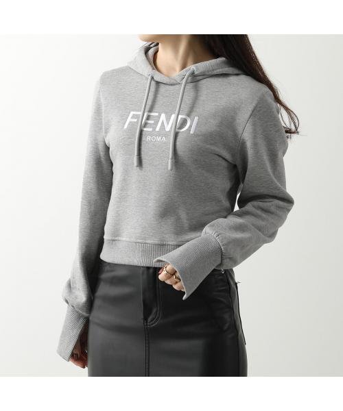 FENDI パーカー FS7516 ALCB スウェット ロゴ刺繍 パーカー FS7516 ALCB スウェット