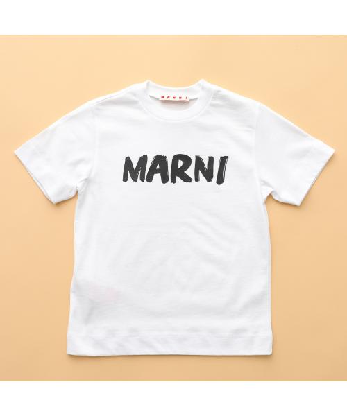 セール】MARNI KIDS 半袖 Tシャツ M00808 M00HZ ロゴT(505792448 ...
