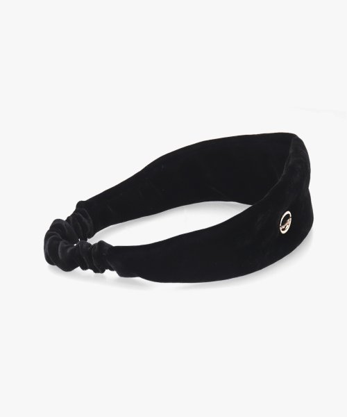 Chapeaud'O(Chapeaud’O)/Chapeau d' O Velvet Wide Hairband/ブラック