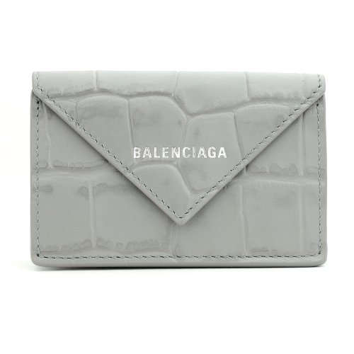 BALENCIAGA(バレンシアガ)/BALENCIAGA バレンシアガ 3つ折り財布 391446 0R70N 1505/グレー