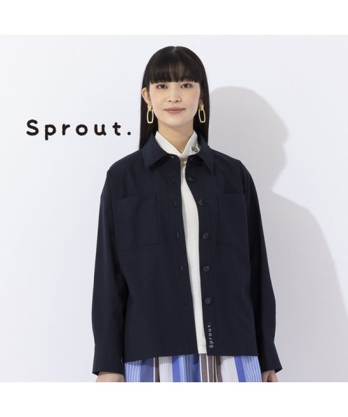 【Sprout.】ツイルステンカラージャケット［セットアップ可］ その他のアウター Y2075073356(15972円)