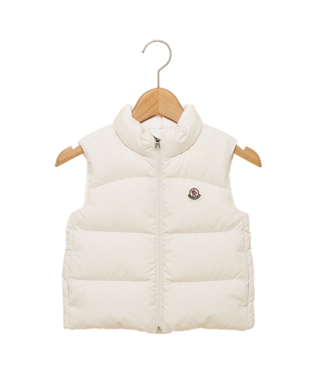 モンクレール ベビー服 子供服 ダウンベスト ホワイト ベビー MONCLER 1A00014 54A81 034