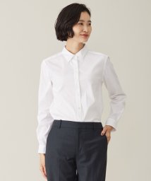 J.PRESS LADIES（LARGE SIZE）/【洗える】BEZ ストライプ シャツカラー ブラウス/505793170