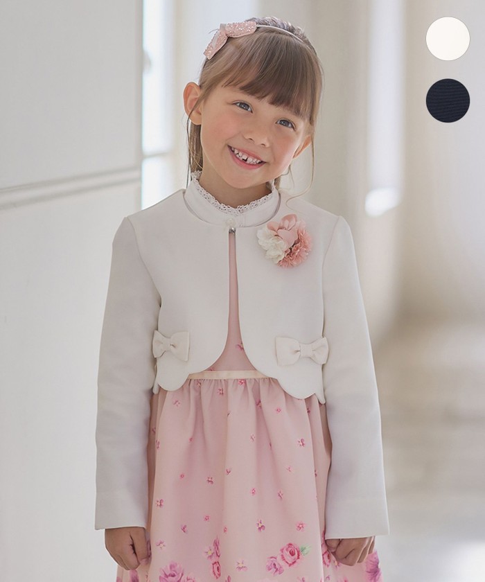 セール】グログラン リボン ジャケット(505793176) | エニファム  