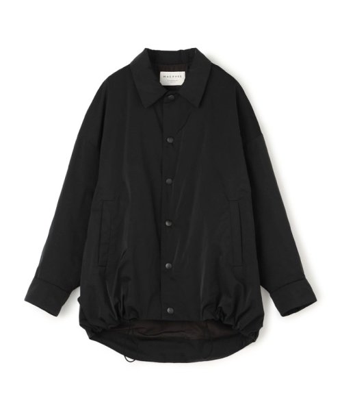 ダブルサテン オーバーサイズドジャケット 