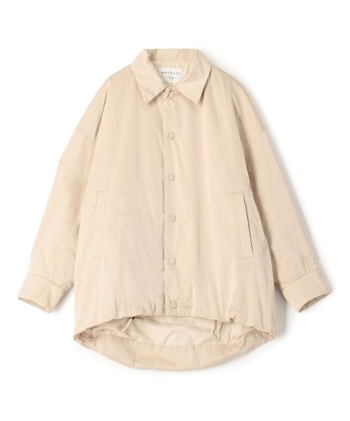 ダブルサテン オーバーサイズドジャケット 