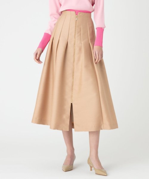 【LOULOU WILLOUGHBY】ジップアップタックスカート 【洗える】ウスカルデニム スカート KUE2635586185(20196円)