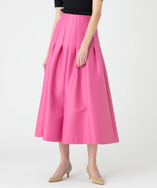 【LOULOU WILLOUGHBY】ジップアップタックスカート 【洗える】ウスカルデニム スカート KUE2635586185(20196円)