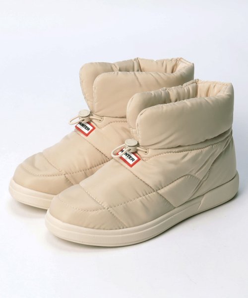 レディース イン/アウト パファー ブーティ 