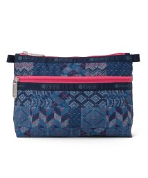 LeSportsac/COSMETIC CLUTCHパッチワークニット/505783212