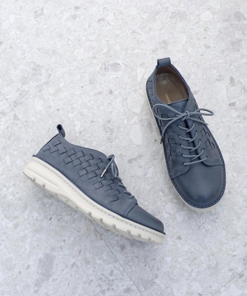 モード カオリ MODE KAORI 撥水レザーメッシュスニーカー 6117 MODE KAORI