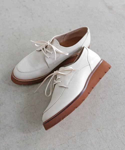 モード カオリ MODE KAORI レースアップ厚底シューズ 6258 MODE KAORI