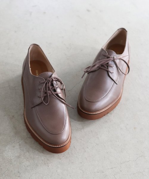 モード カオリ MODE KAORI レースアップ厚底シューズ 6258 MODE KAORI