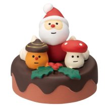 cinemacollection/マスコット 森のクリスマスケーキ デコレ かわいい クリスマス グッズ /505792888