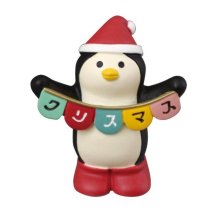 cinemacollection/マスコット フラッグペンギン デコレ かわいい クリスマス グッズ /505792900