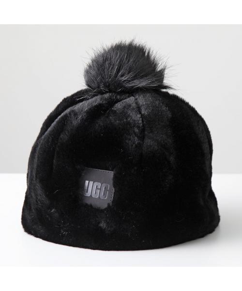 UGG ファーキャップ W FAUX FUR BEANIE W POM 21692 (505794153) | UGG