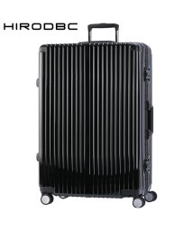 HIRODBC(ヒロディービーシー)/スーツケース Lサイズ LL 90L 受託無料 158cm以内 大型 大容量 軽量 丈夫 アルミフレーム シルバー DBCラゲージ HIRODBC ADL－G2/ブラック