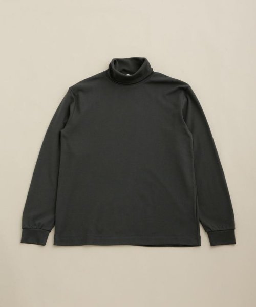 nano・universe(ナノ・ユニバース)/ＬＯＮＧ　ＳＬＥＥＶＥ　ＲＯＬＬ　ＮＥＣＫ/グレー